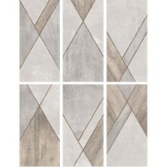 Плитка настенная Azori Global GEOMETRY бежевый 31.5х63 см (507271201)