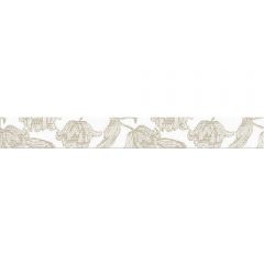 Бордюр Azori Mallorca BEIGE FLORIS бежевый 7.5х63 см (585081001)