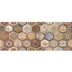 Плитка настенная Azori Navarra MOCCA ARABESCO 20.1х50.5 см (504221102)