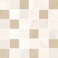 Мозаика Azori Opale BEIGE MOSAIC бежевый 30х30 см (587433003)