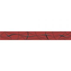 Бордюр Azori Vela Carmin Stella 6.2х50.5 см (587071002)