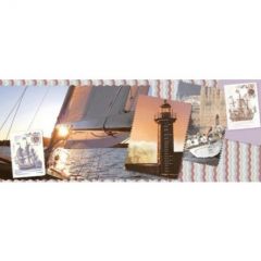 Декор Azori Variete Blue Voyage 1 505х201 мм