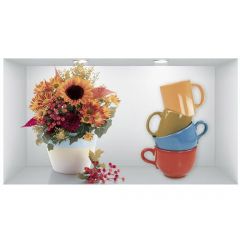 Декор Ceradim Dec Shelf 4 КВС16Shelf4 25х45 см