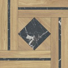 Керамогранит Gracia Ceramica Charlie black черный PG 02 60х60 см 010402001323
