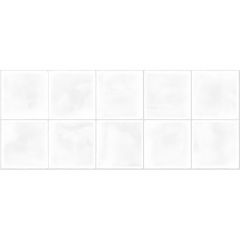 Плитка настенная Gracia Ceramica Mango white square белый 01 60х25 см 010100001237