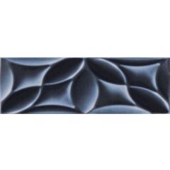 Плитка настенная Gracia Ceramica Marchese blue синий 02 10х30 см 010101004560