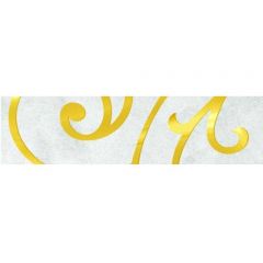 Бордюр Gracia Ceramica Prime white белый 01 6.5х25 см 010212001799