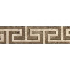 Бордюр Gracia Ceramica Saloni brown коричневый 02 7.5х30 см 010212001737