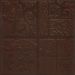 Клинкерная плитка Keramin (Керамин) Каир 4Д коричневый РЕЛЬЕФ 29,8х29,8 см