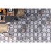 Керамогранит Keramin (Керамин) Брюгге 3Д тип 2 черный 40х40 см
