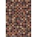 Настенная плитка Keramin (Керамин) Гламур 3Т коричневый 27,5х40 см