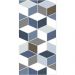 Плитка настенная Keramin Тренд 2Д Синий 30х60 см
