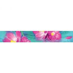 Бордюр Муза Керамика Ocean flowers B300D240 30х4,5 см