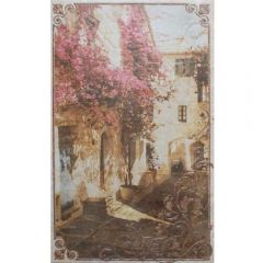 Декор Шахтинская плитка Palermo beige бежевый 05 25х40 см (10301001647)
