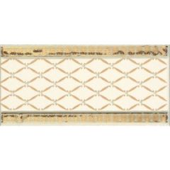 Бордюр Ape Ceramica Cenefa Delis Marfil Gold 20x10 см