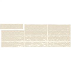 Настенная плитка El Barco Music Bone Decor (12 видов рельефов, 12 рисунка) 7,5х30 см (78800482)