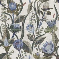 Панно Mainzu Murales Optym Mural Blu Leaves 120х120 см