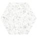 Керамогранит Click Ceramica Inspire hexa white 20x24 см мат.