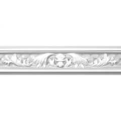 Бордюр Delacora Royal Roseton 60х246х8 мм Серая BW0ROS15