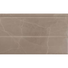 Бордюр Delacora (Делакора) Vardo Alteria Cacao Zocalo 15х25,3 см Кофейная BW0VCZ21