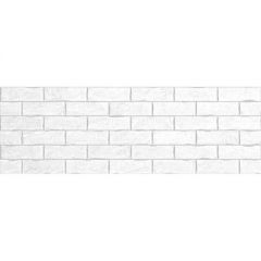 Керамическая плитка Delacora Brick White 253х750х9.5 мм Белая WT15BRC00