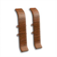 Соединитель для плинтуса Ideal (Идеал) Классик 70 мм К-П70-С 341 Ольха