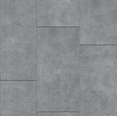Кварц-виниловый ламинат AlixFloor Stone Line 5/43 Камень темно-серый (Stone dark gray), Alx6011-2 с подложкой