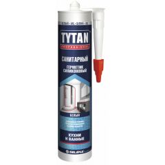 Герметик силиконовый Tytan Professional санитарный белый (71552) 280 мл