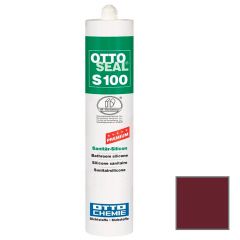 Герметик силиконовый Otto-Chemie Ottoseal S100 Premium универсальный С59 рубиновый 300 мл
