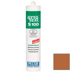 Герметик силиконовый Otto-Chemie Ottoseal S100 Premium универсальный С1082 каштан 300 мл