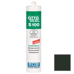 Герметик силиконовый Otto-Chemie Ottoseal S100 Premium универсальный С5176 бархатисто-чёрный 300 мл