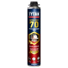 Пена монтажная профессиональная Tytan Professional Ultra Fast 70 (66534) (выход 70 л) 870 мл