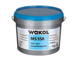 Клей для ПВХ и резиновых покрытий однокомпонентный Wakol MS 550 PVC-und Gummiklebstoff 7,5 кг