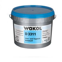 Клей для линолеума и текстильных покрытий Wakol D 3311 Lino-und Teppich-klebstoff 14 кг