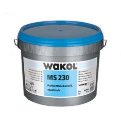 Клей для паркета однокомпоментный полимерный эластичный Wakol MS 230 Parkettklebstoff, elastisch 18 кг