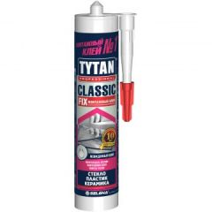 Клей монтажный каучуковый Tytan Professional classic fix прозрачный (62949) 310 мл