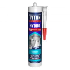 Клей монтажный каучуковый Tytan Professional hydro fix прозрачный (96184) 310 мл