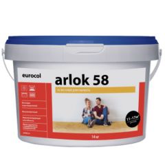 Клей паркетный однокомпонентный Forbo Eurocol Arlok 58 1-K SMP 14 кг