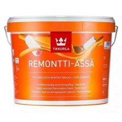 Краска для интерьеров Tikkurila Remontti Assa C 9 л