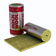 Минеральная вата утеплитель Rockwool (Роквул) Вайред Мат отражающий 4000х1000х50 мм, 1 шт (80 кг/м3; 0.2 м3; 4 м2)