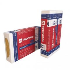 Базальтовая вата Rockwool (Роквул) Флор Баттс 1000х600х25 мм, 12 шт (125 кг/м3; 0.18 м3; 7.2 м2)