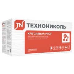 Теплоизоляция Технониколь XPS Carbon Prof 1180х580х100-L 4 шт (0,274 м3; 2,74 м2)