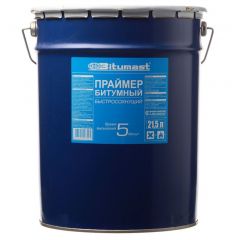 Праймер битумный Bitumast Быстросохнущий 17 кг/21,5 л