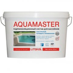 Гидроизоляционный состав Litokol Aquamaster серый 10 кг
