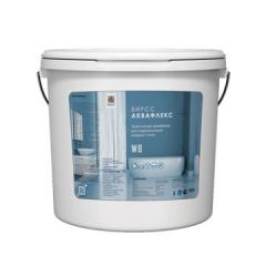 Гидроизоляция акриловая БИРСС Аквафлекс для ванной под плитку голубая 20 кг