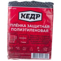 Пленка защитная полиэтиленовая Кедр 7 мкм 4 мм х 12,5 м (083-0712)