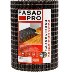 Сетка базальтовая кладочная FasadPro 25x25 мм 0.36x50 м