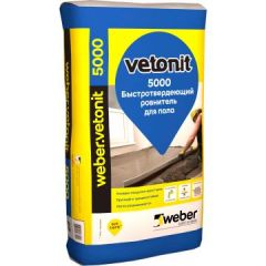Базовая смесь ровнитель для пола Weber-Vetonit 5000 25 кг