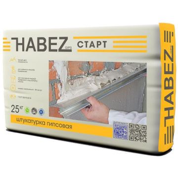 Штукатурка гипсовая Habez (Хабез) Старт 25 кг