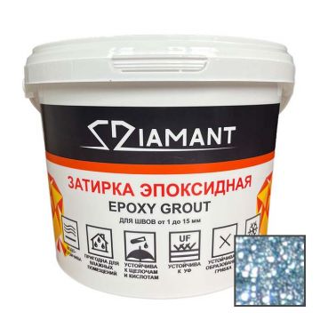 Затирка эпоксидная Диамант (Diamant) 108 ниагара 1 кг